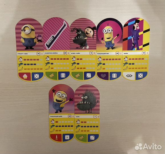 Карты Миньоны