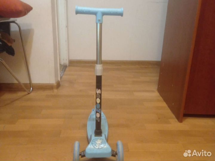 Самокат детский трехколесный бу