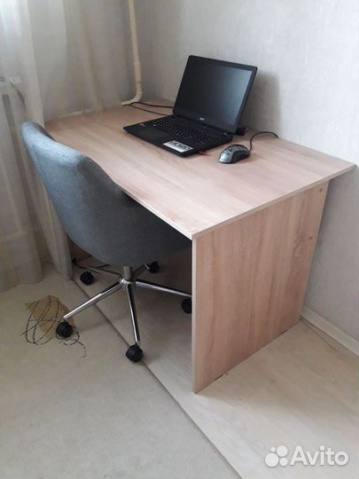 Стол новый письменный компьютерный 120х50 см дуб
