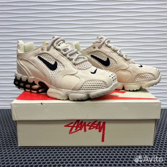 Кроссовки Nike Air Zoom Spiridon x Stussy