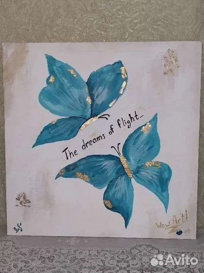 Картина холст акрил