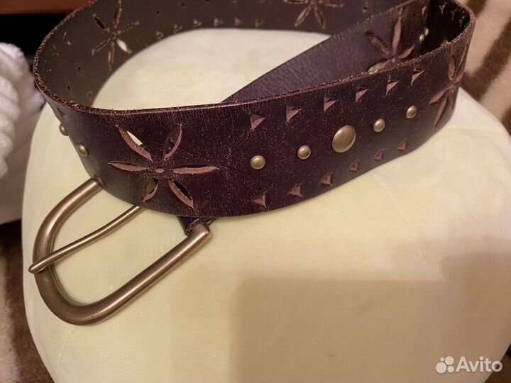 Ремень натуральная кожа