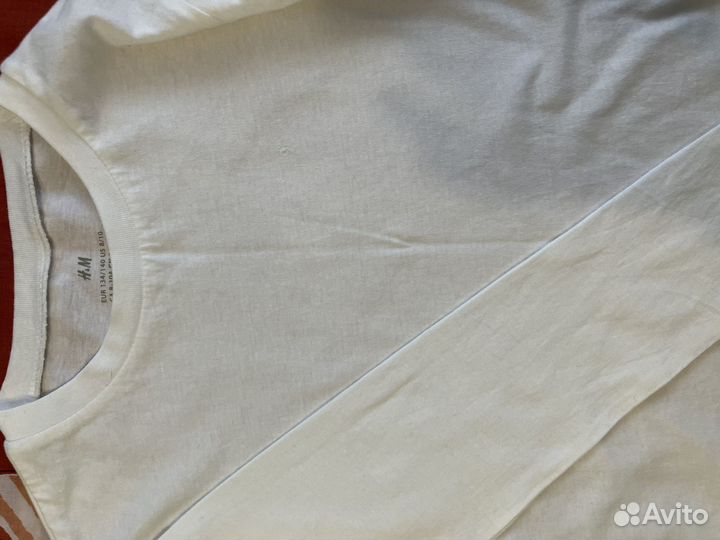 Набор почти новых лонгсливов 134-140 для мальчика