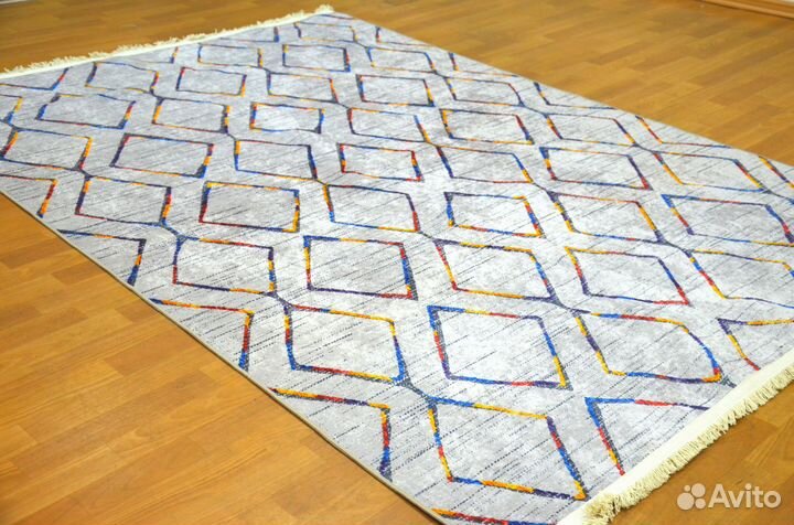 Ковёр новый 160*230 безворсовый шикарный