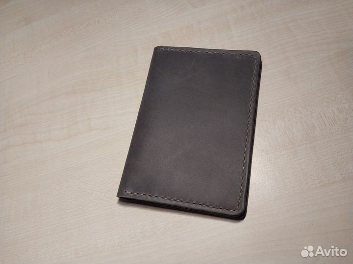 Обложка на паспорт натуральная кожа
