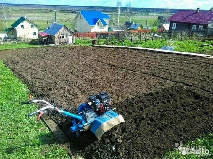 Перепашка огородов