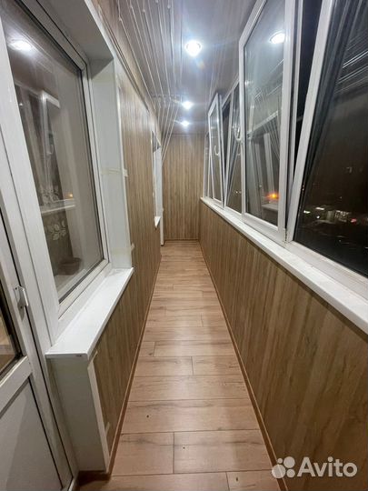 Расширение, остекление и отделка