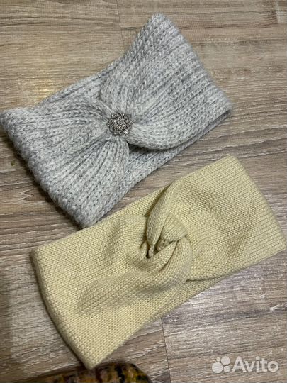 Женские шарфы и шапки