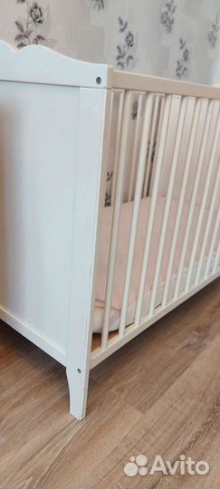 Детская кроватка Икеа Хенсвик