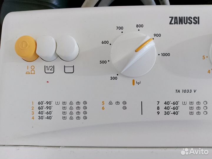 Вертикальная стиралка zanussi