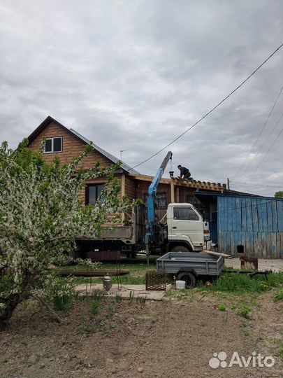 Услуги манипулятора, грузоперевозки