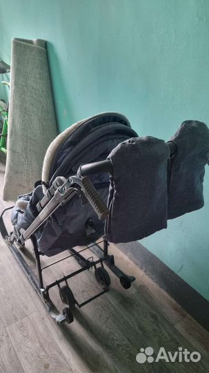 Санки коляска Ника 7-8К
