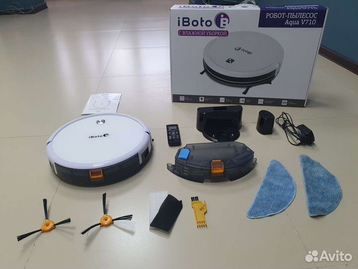 Робот пылесос iboto v710 сухая и влажная уборка