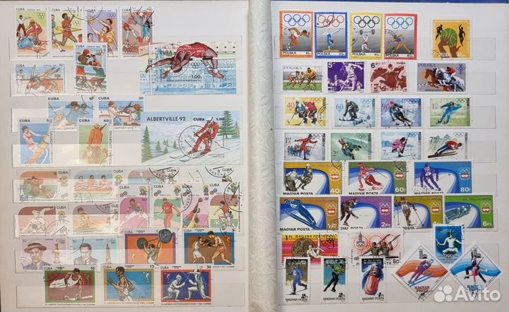 Коллекция зарубежных почтовых марок Спорт 2