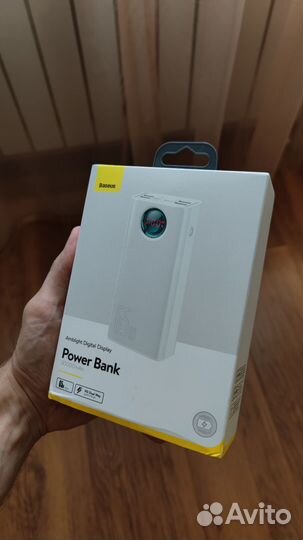 Повербанк baseus 30000 с быстрой зарядкой 65w