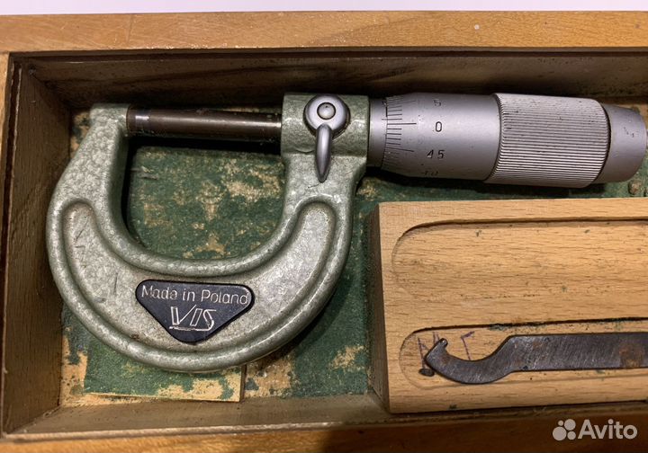 Микрометр 0 25 vis СССР