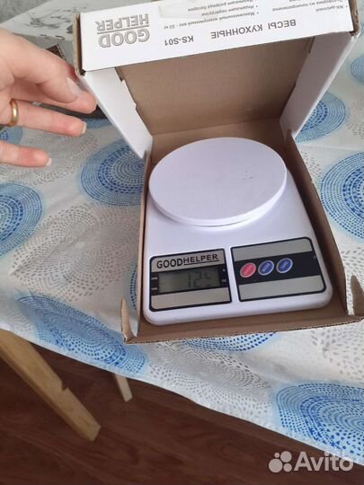 Весы кухонные новые