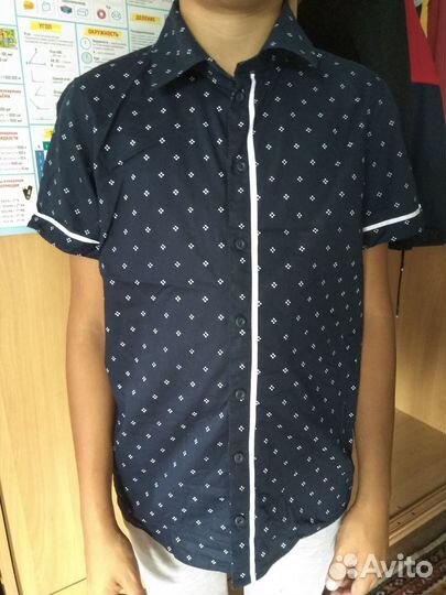 Рубашки школьные р. 146-152