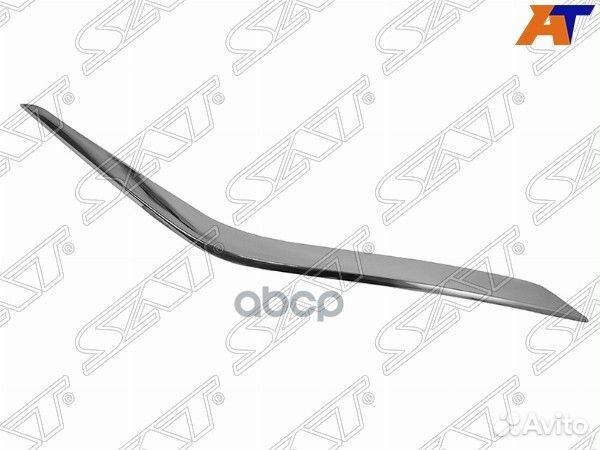 Молдинг бампера Nissan Murano 16-22 (Спереди