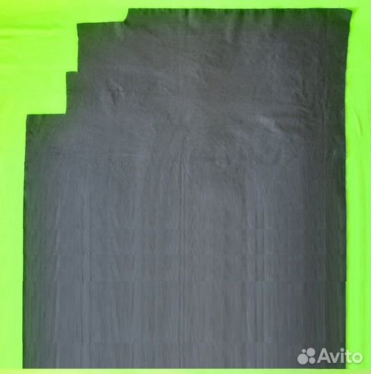 Ткань техническая, плотная, черная, СССР 1970-х