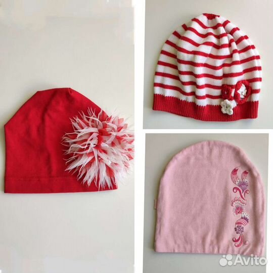 Шапка детская для девочки весна