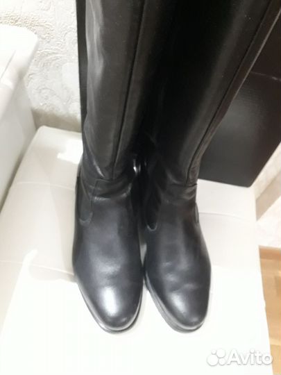 Сапоги финские зима нат.кожа р.37