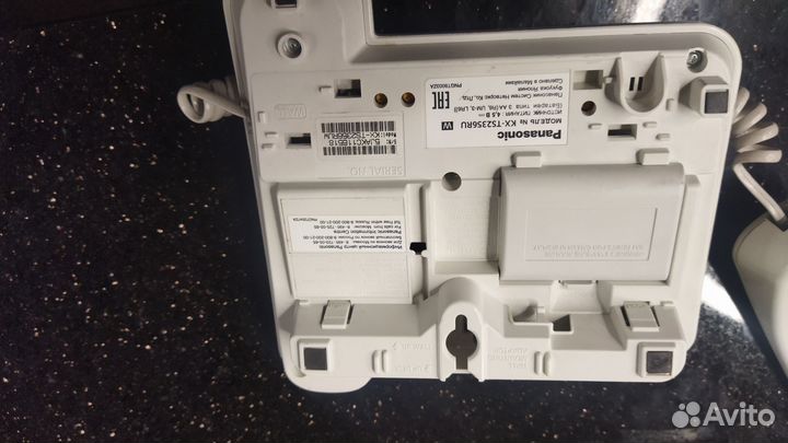 3 телефона Panasonic kx-ts2356ru,kx-ts2363ruw