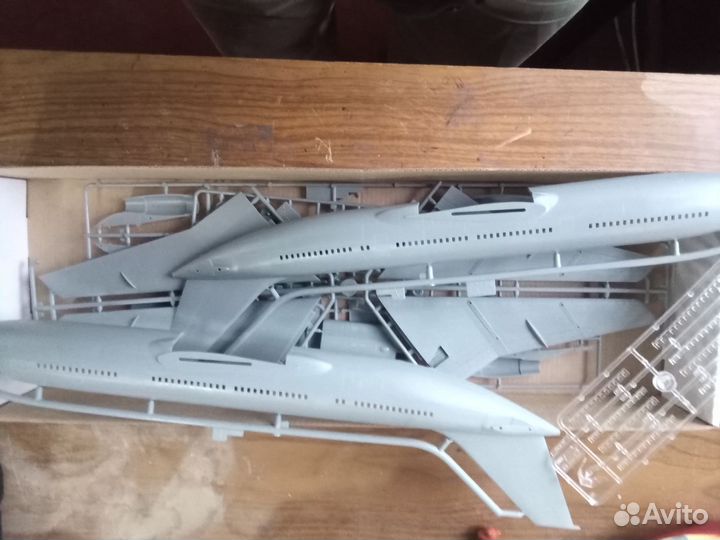 Сборная модель самолёта ил 86, Звезда, 1/144