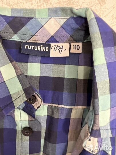 Рубашка для мальчика 110 116