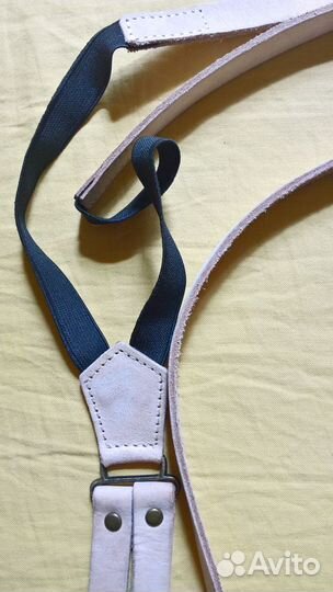 Подтяжки - натуральная кожа