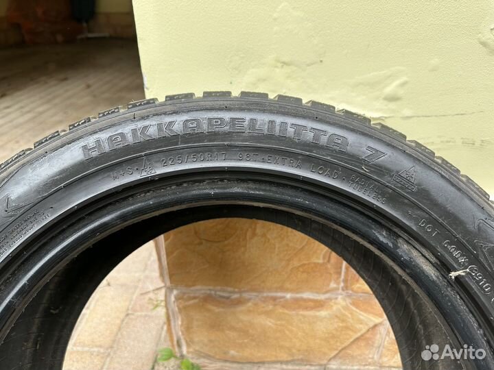 Nokian Tyres Hakkapeliitta 7 225/50 R17 98T