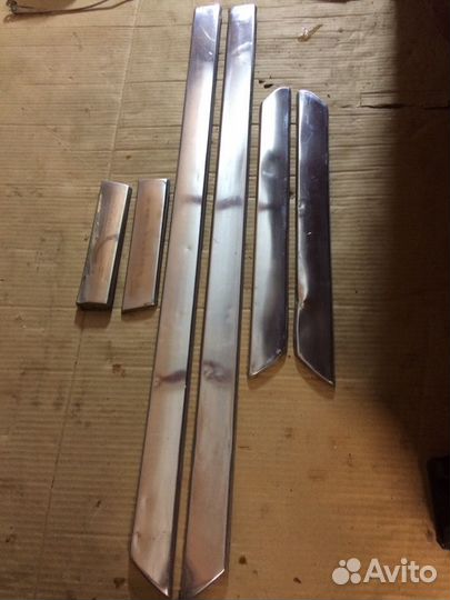 Газ 21 молдинги дверей комплект 3- серии