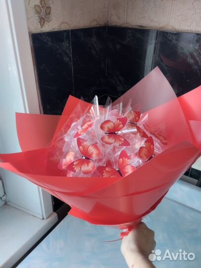 Букет из бабочки тренд года