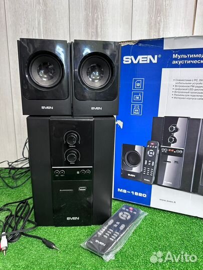 Колонки 2.1 sven MS-1820