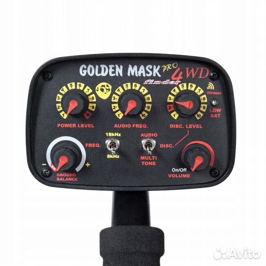 Металлоискатель Golden Mask 4WD с наушниками Ws106