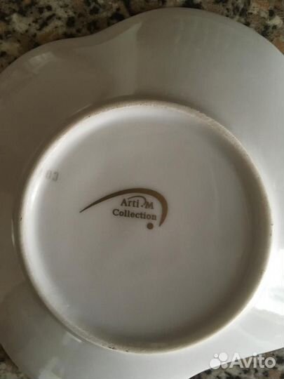 Сервиз (чашка и блюдце) СССР