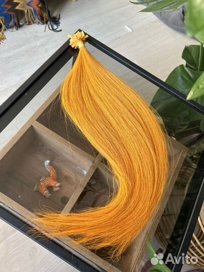 Цветные пряди натуральные волосы