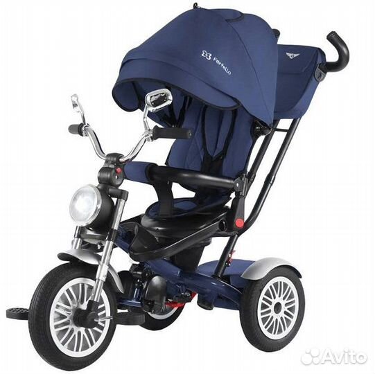 Детский трехколесный велосипед поворотное сиденье