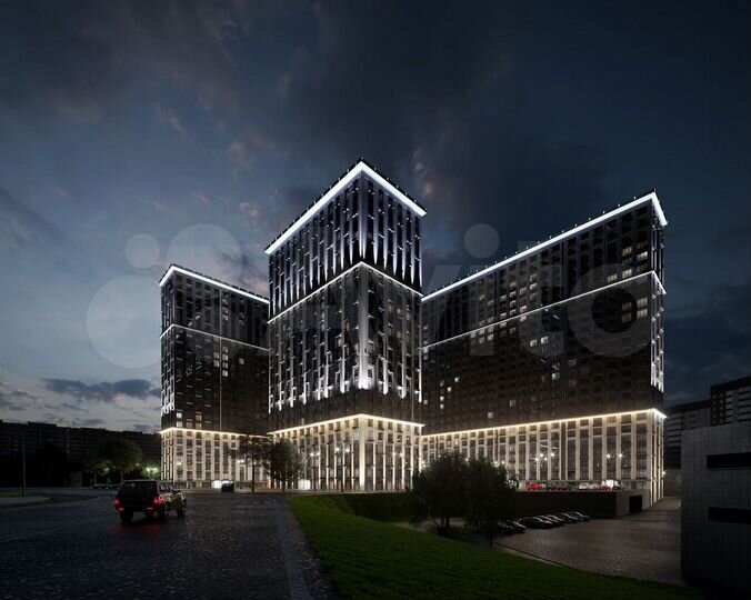 2-к. квартира, 60,1 м², 23/25 эт.