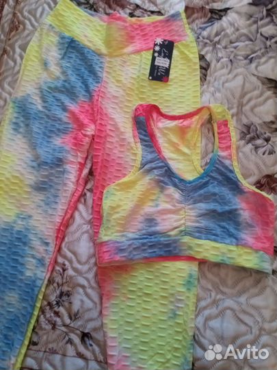 Спортивный костюм женский для фитнеса 52-54 р