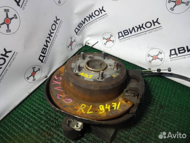 Тормозной диск toyota SXV20 зад лево