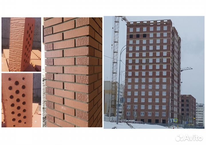 Кирпич строительный полнотелый