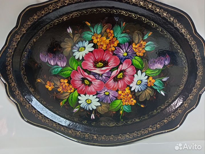 Поднос жостово