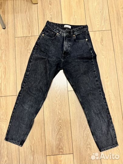 Джинсы zara mom 36