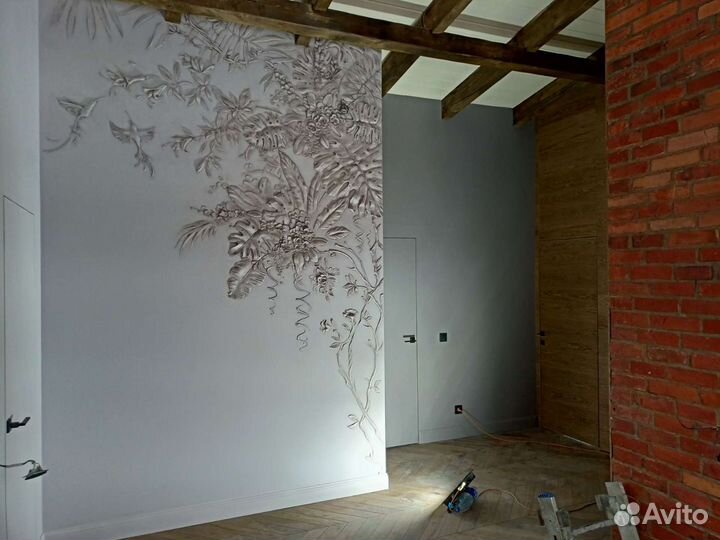 Роспись Стен, Картины, Барельеф, Муралы