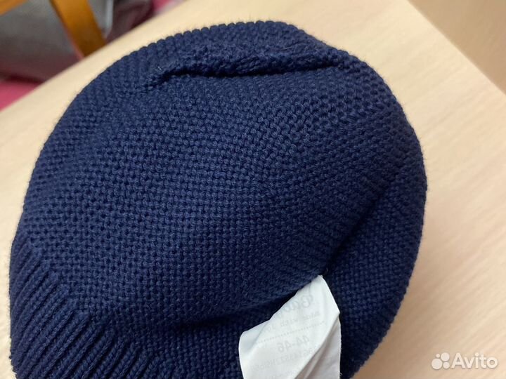 Шапка для мальчика осень весна 46-48