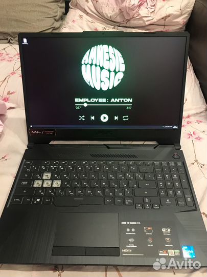 Игровой ноутбук asus tuf gaming f15