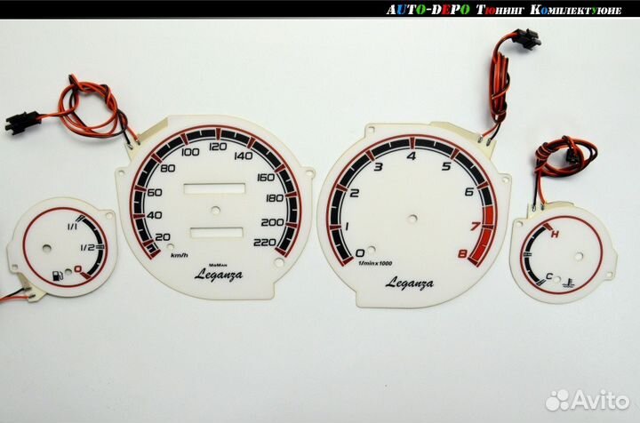 Daewoo Leganza Тюнинг шкалы приборов