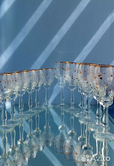 Рюмки/ фужеры Богемия, 80 е