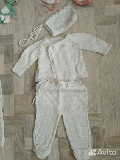 Ручная работа вещи для новорожденных